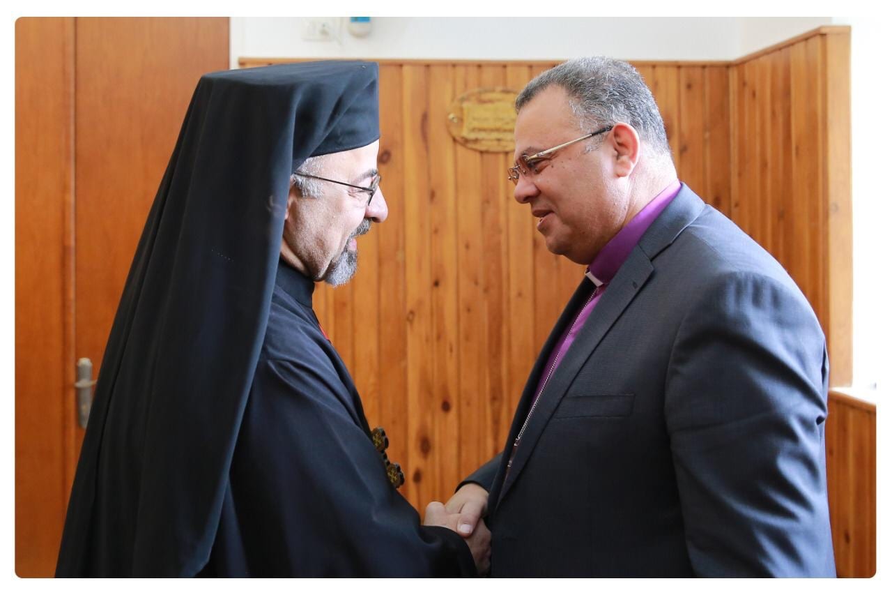 ‏بطريرك الأقباط الكاثوليك يستقبل رئيس الكنيسة الإنجيلية بمصر