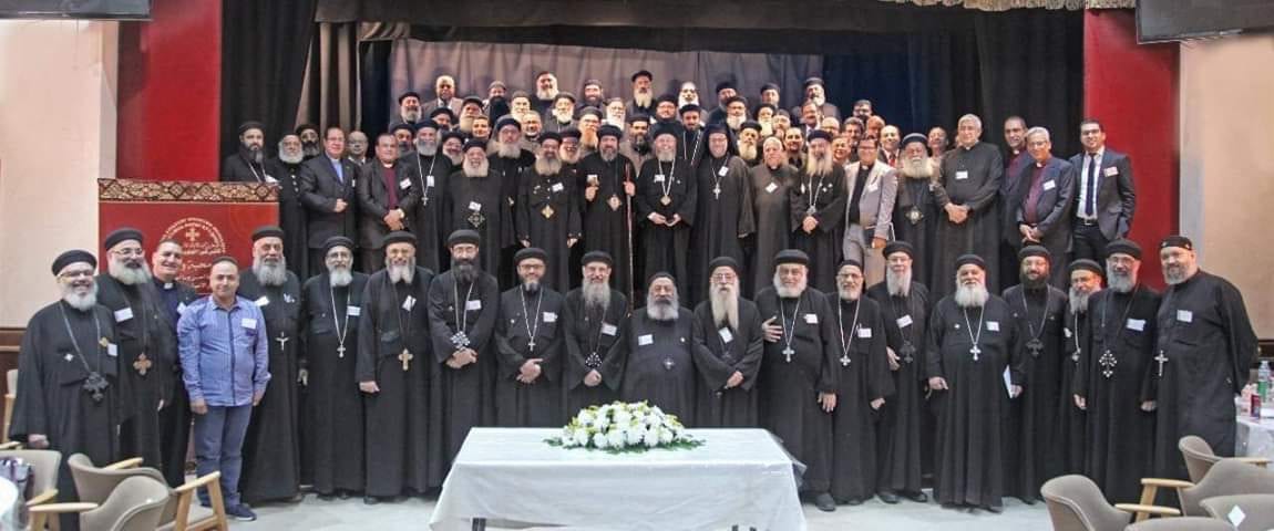 لجنة الكهنة وخدام الرعايا بمجلس كنائس مصر في ضيافة الأنبا مكاري